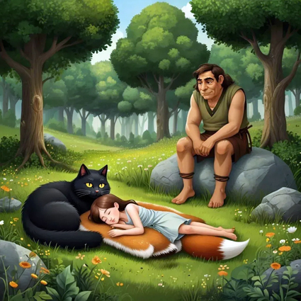 Лисья шкурка. Сказка