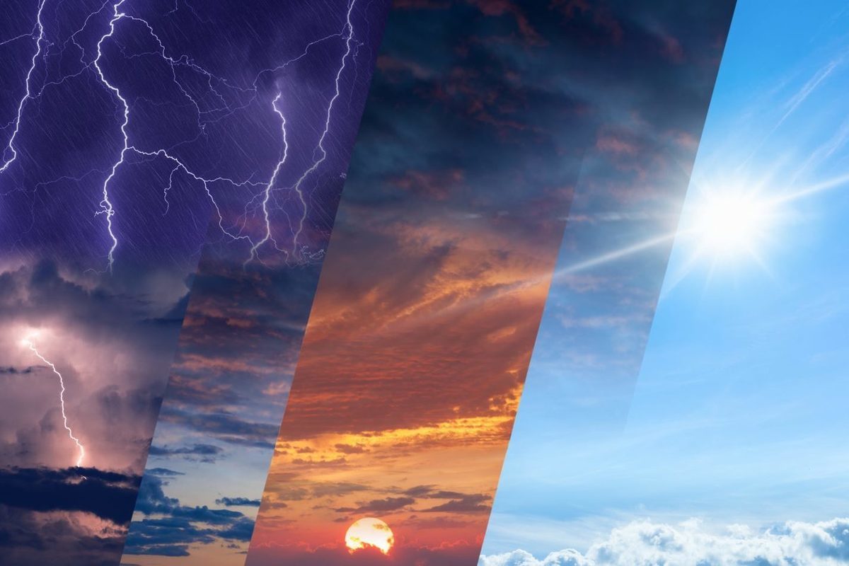 Полосатый шарф июля