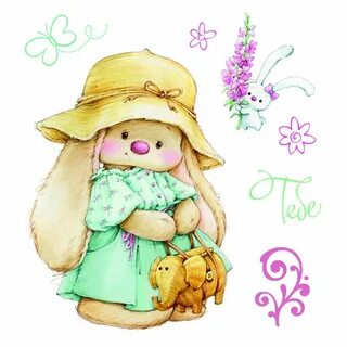 Зайка в перчатках