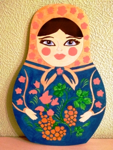Русская Матрёшка из цикла Стихи для Деток