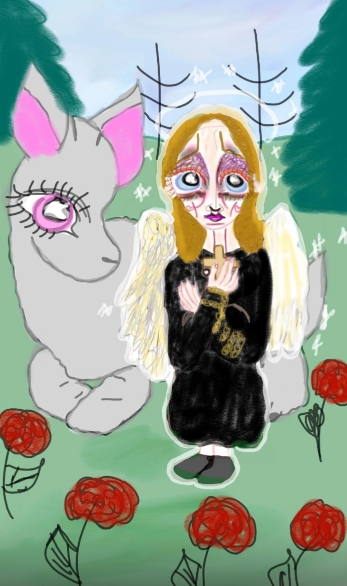 Падение голубых роз