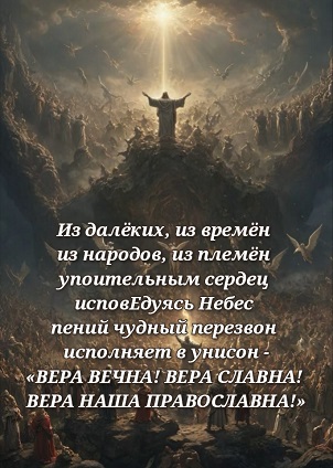 Вера моя Православная