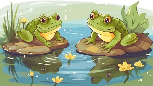 Две лягушки