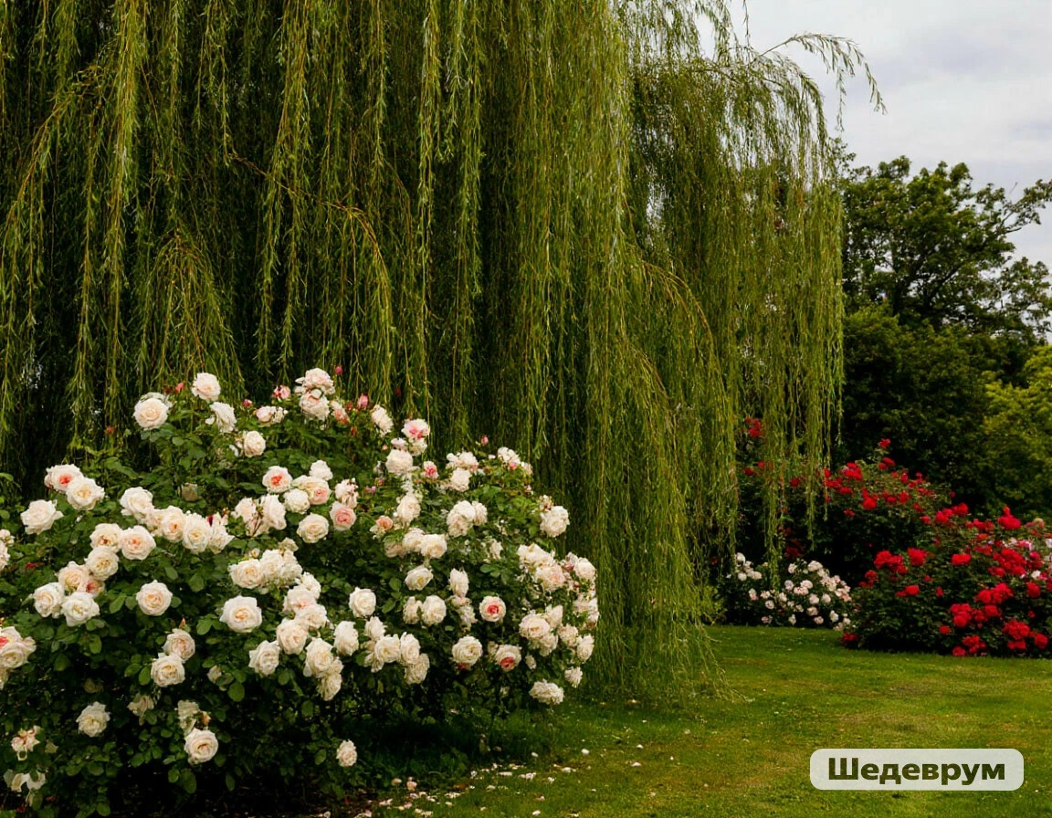 Я ключ отыскала в розарий густой