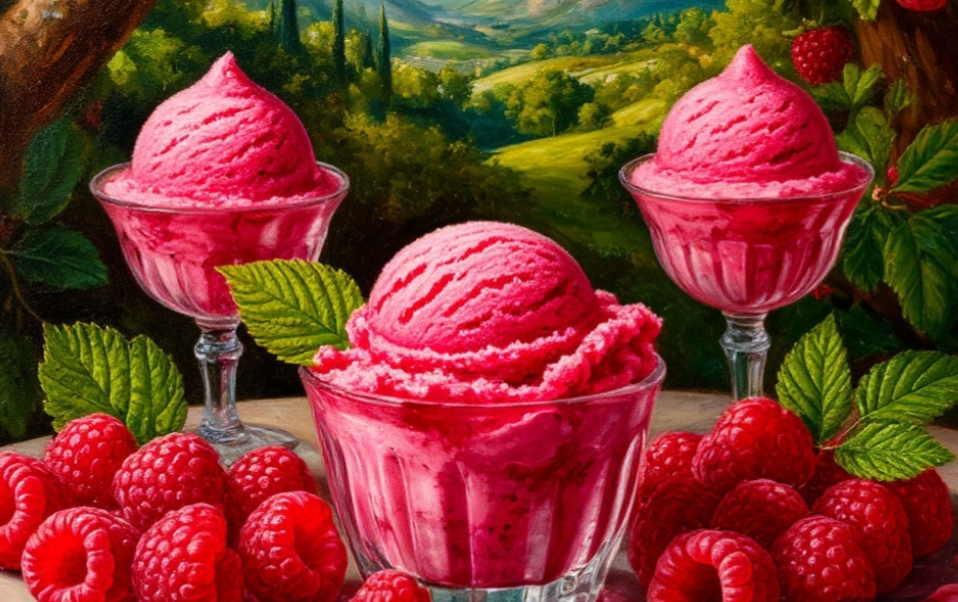 Малиновый сорбет