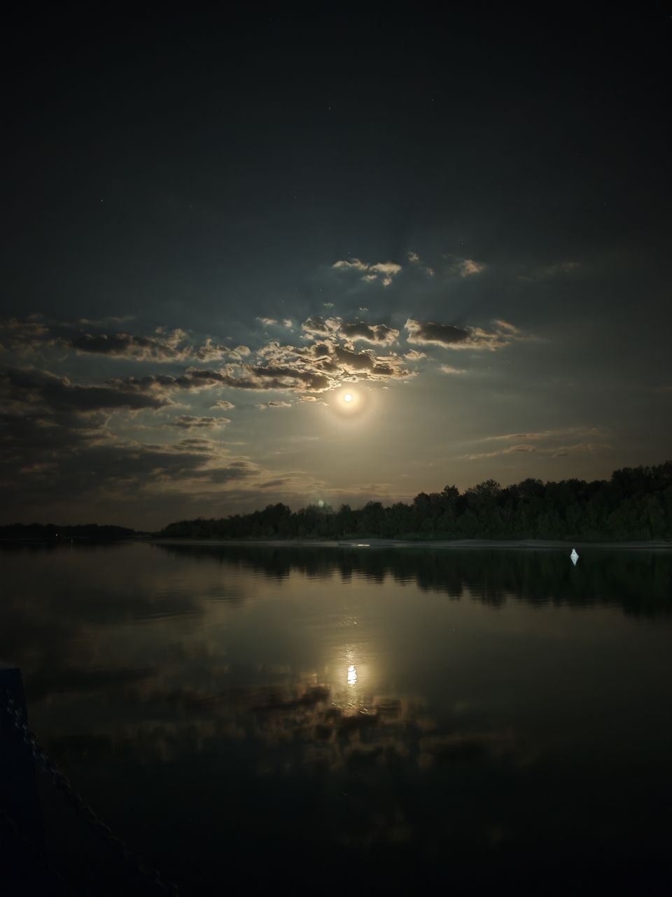 Луна купалась летней ночью