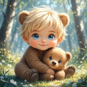 Бубаляля в образе медвежонка. Ч. 4