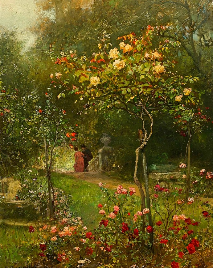 Старинный сад