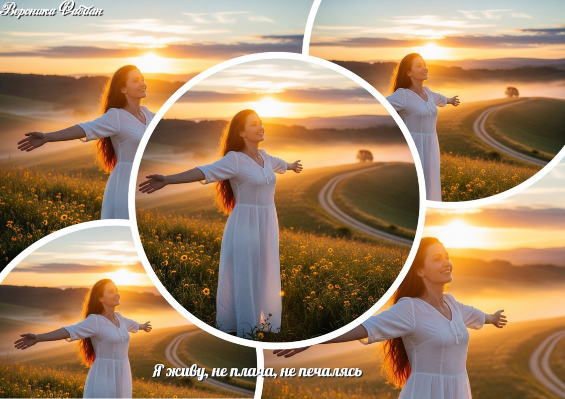 Я живу, не плача, не печалясь...