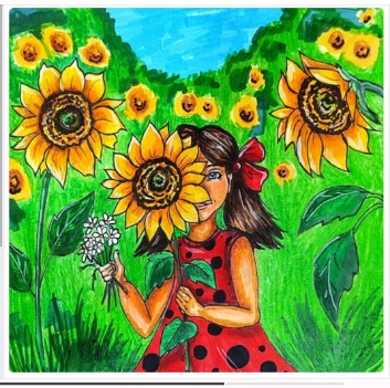 Солнечный цветок