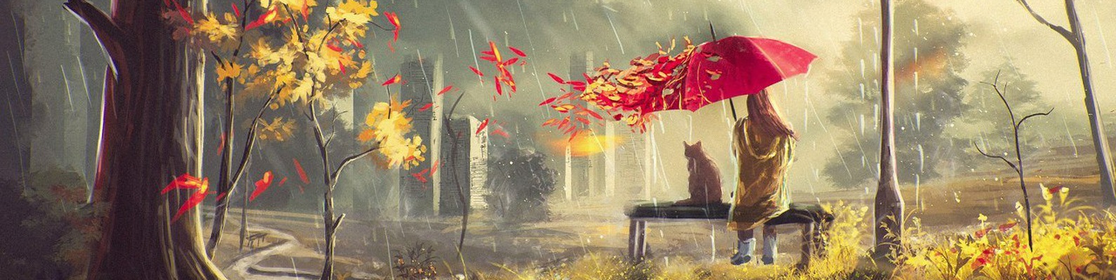 По яркой осени тоска