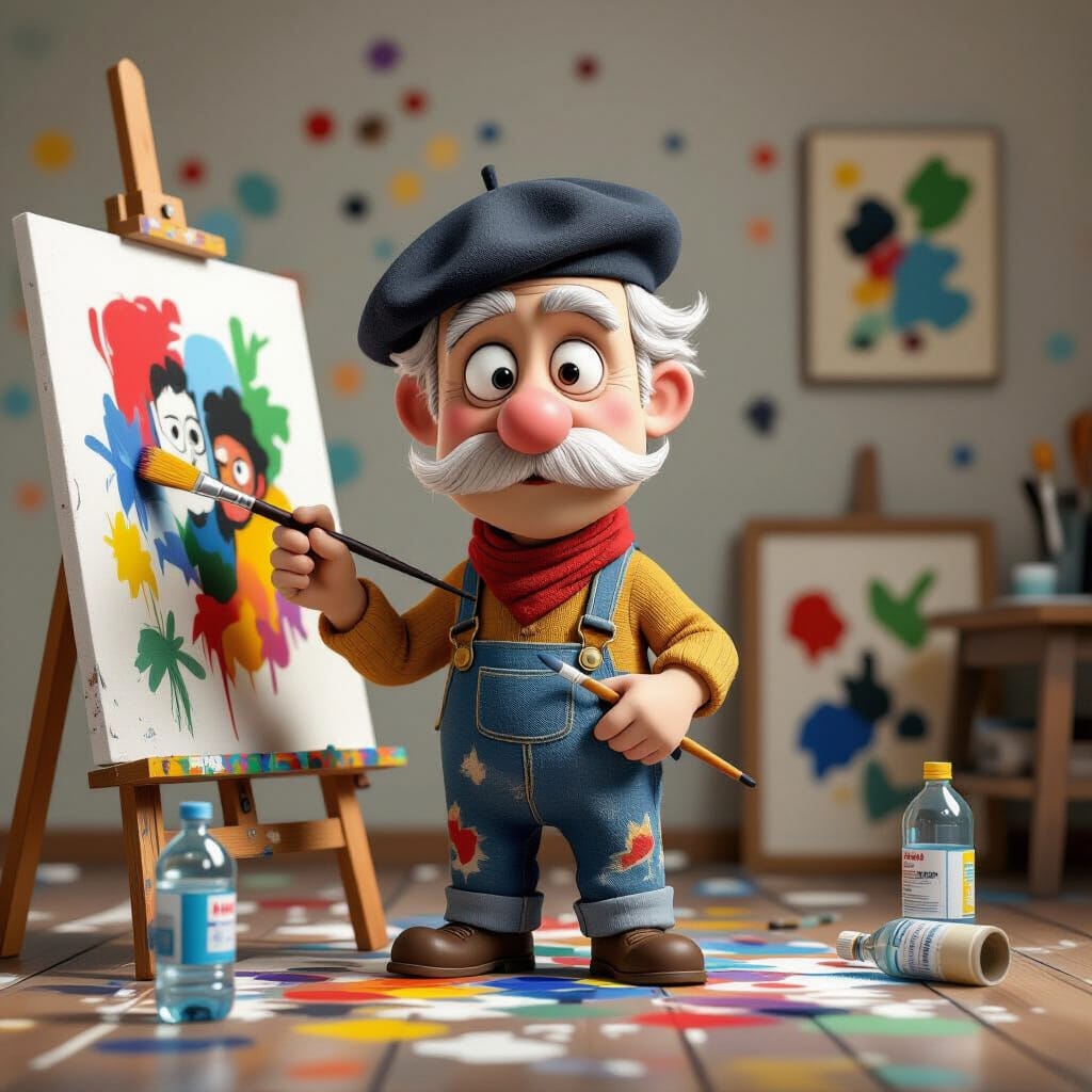 Разноцветный мир профессий