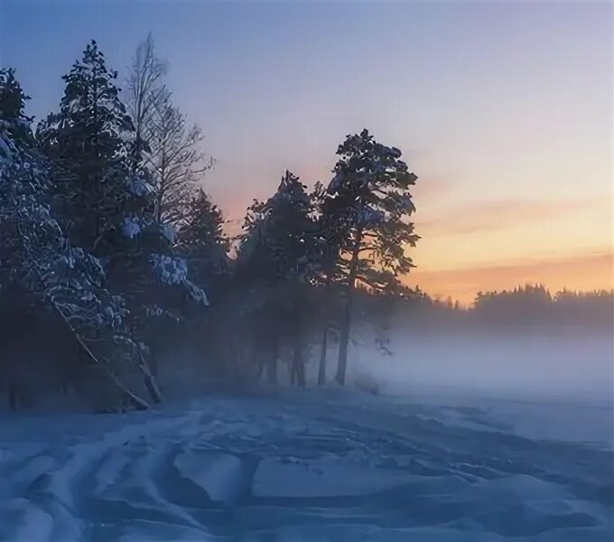 Морозный вечер