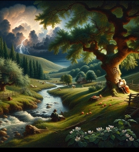 Воспоминание о былой любви. Францишек Карпиньский