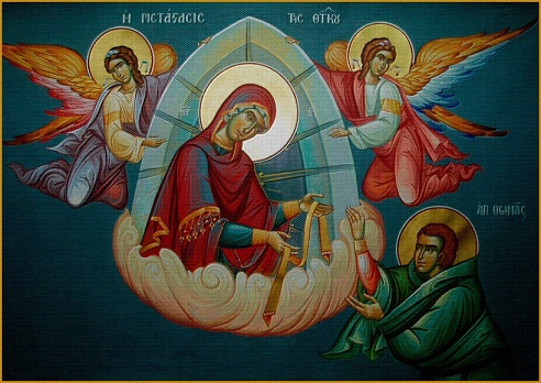 Положению Честного Пояса Пр Б-цы Пр Девы Марии!