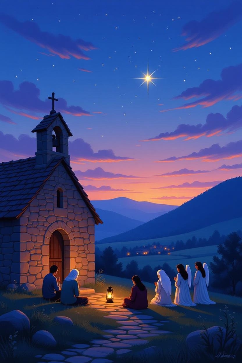 Вечерняя песнь. Францишек Карпиньский