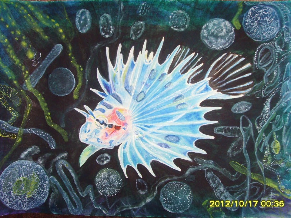 На левом боку