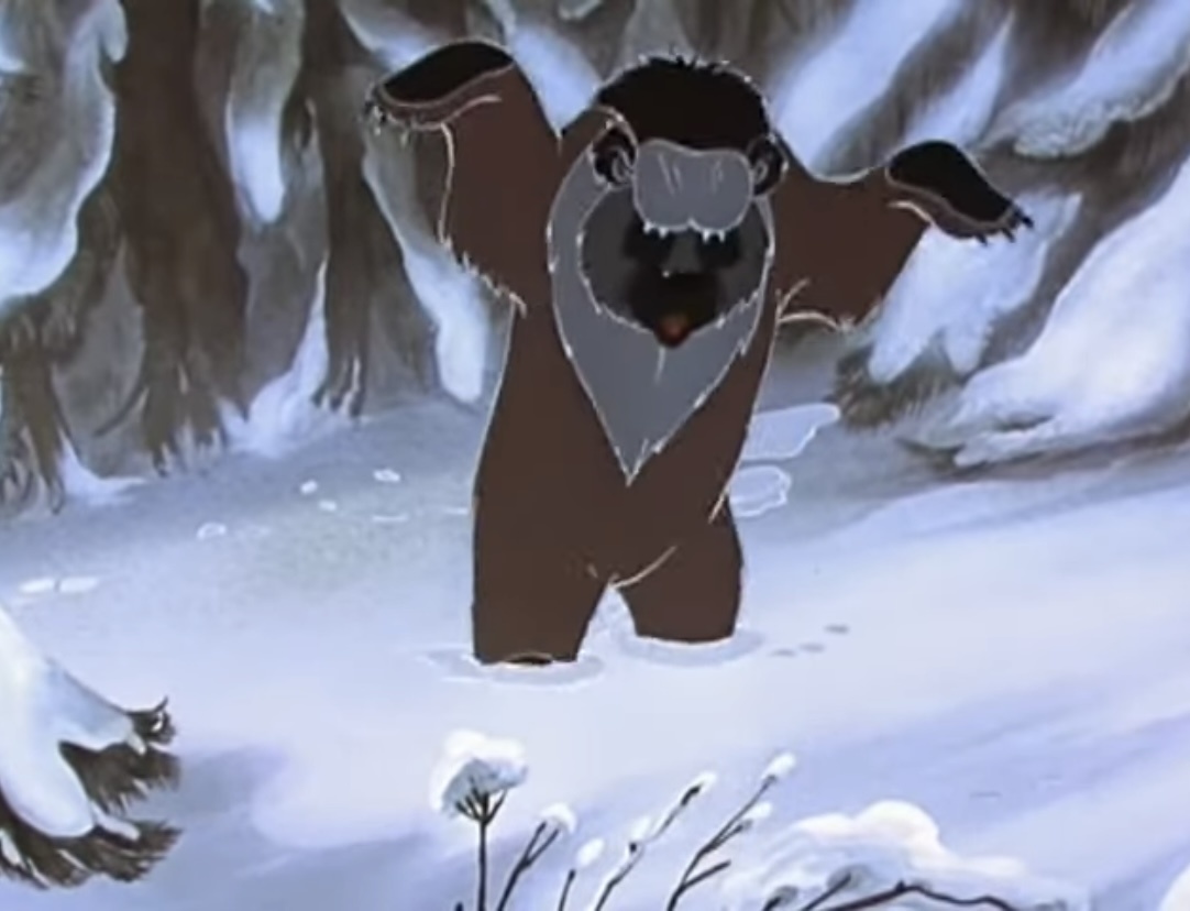 Сказка о седом медведе