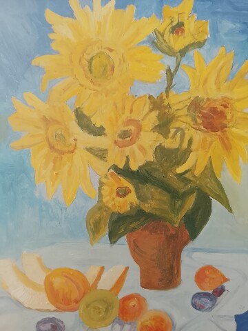 мои подсолнухи