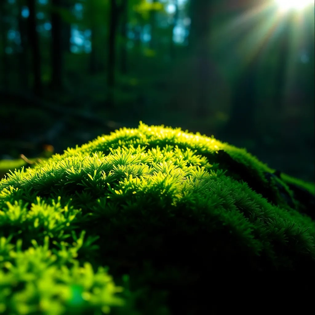 Мох в комнате