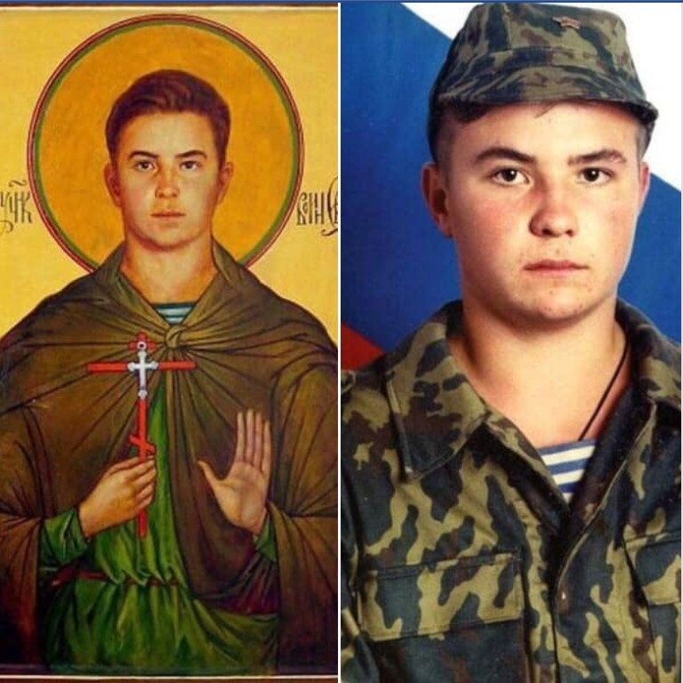 Солдат, не снявший крест