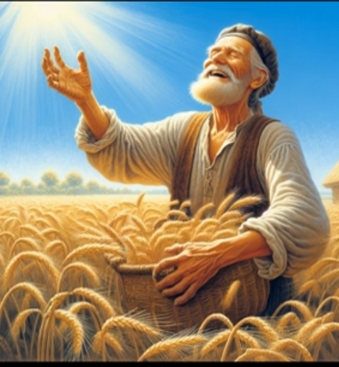 Во время работы в поле. Францишек Карпиньский