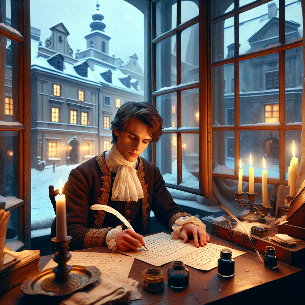 Франциск Карпиньский Юность поэта