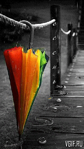 Капли дождя будто дробь барабана