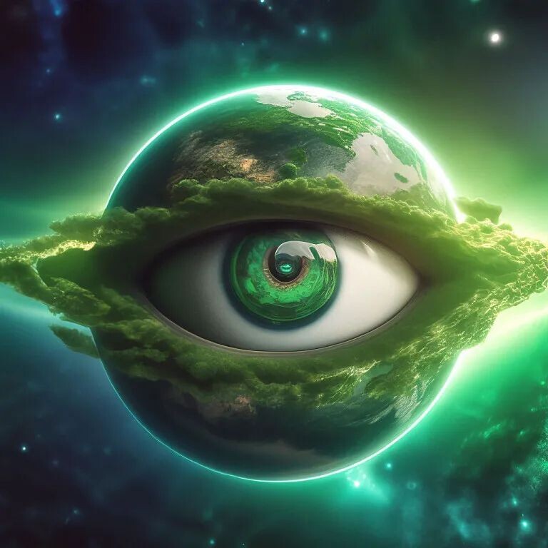 Моя зеленоглазая планета