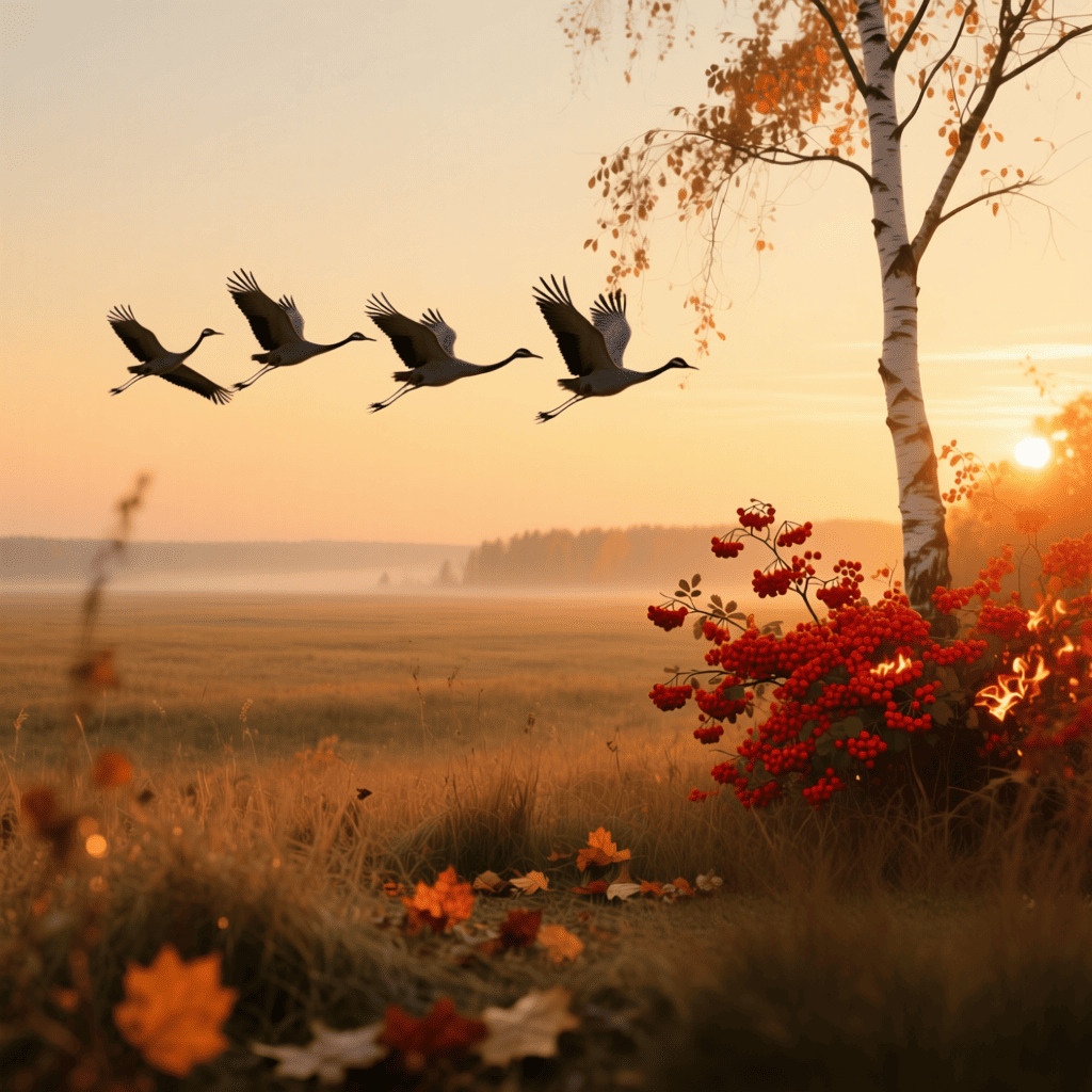 Осень подарила