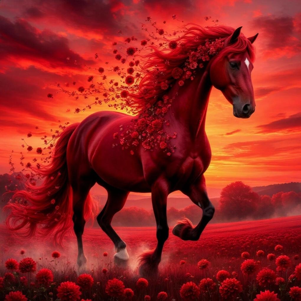 Малиновые дали и сказочный конь