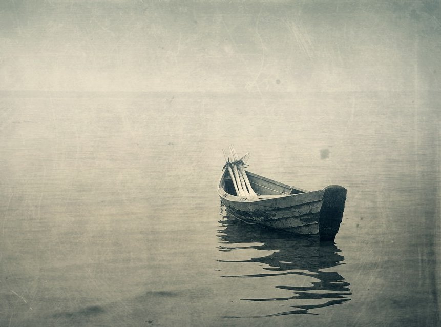 Смерть похожа на лодку...