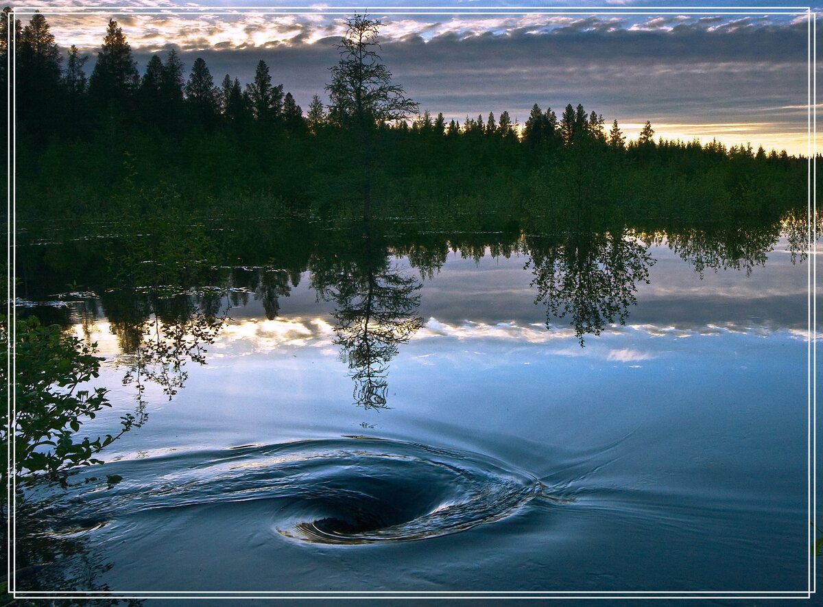Омут на реке