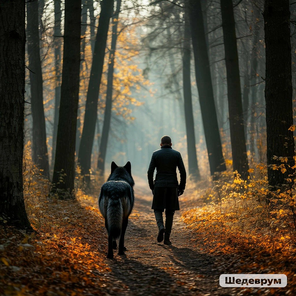 Черная волчица