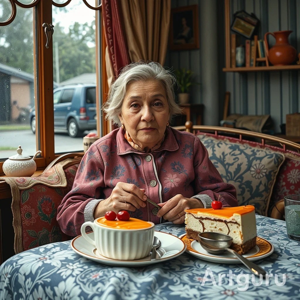 На зорьке проснулась Старушка...