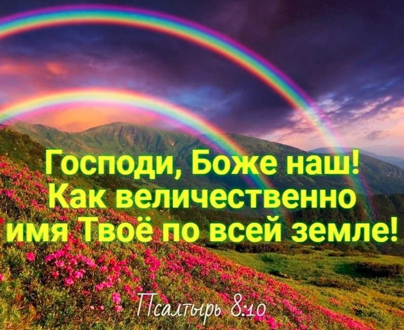 Бог достоин всякой славы и хвалы!