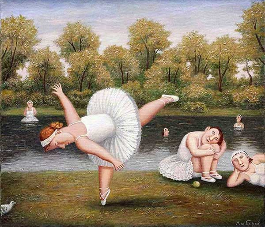 Адажио картина В Любарова