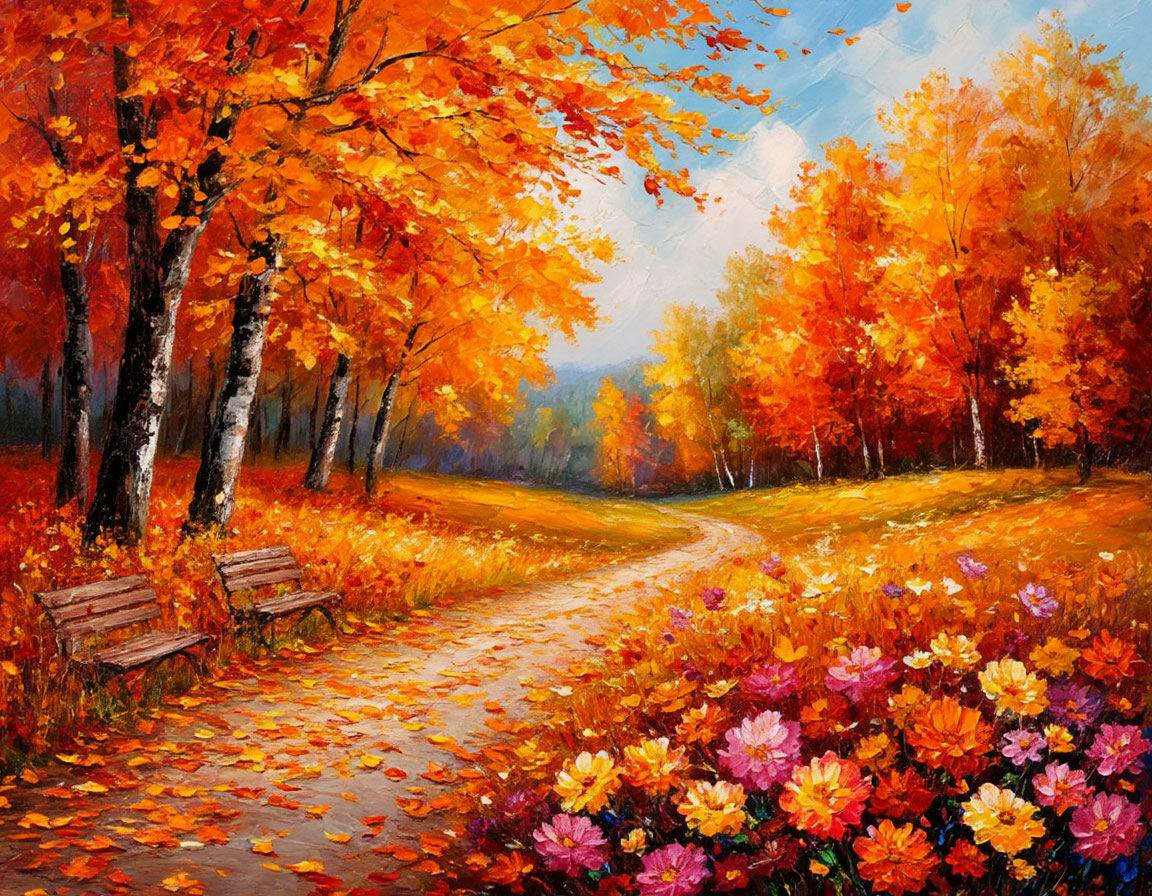 Я нарисую осень