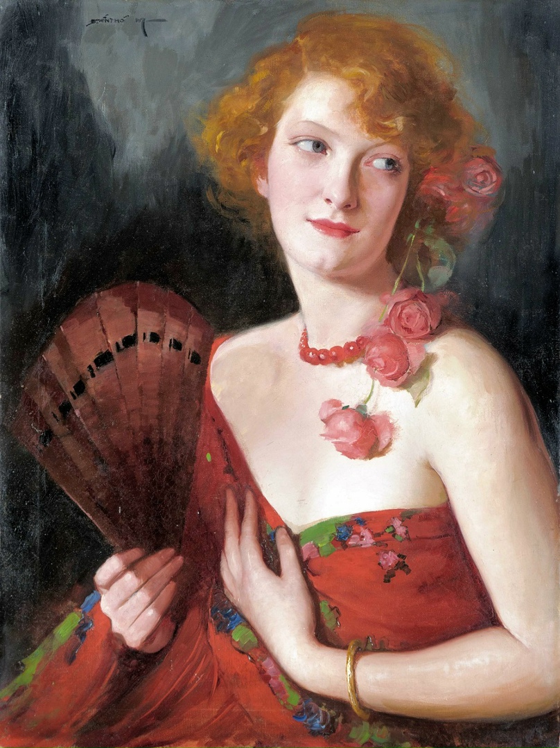 Рыжеволосая кокетка