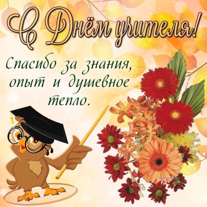 С Днём учителя!