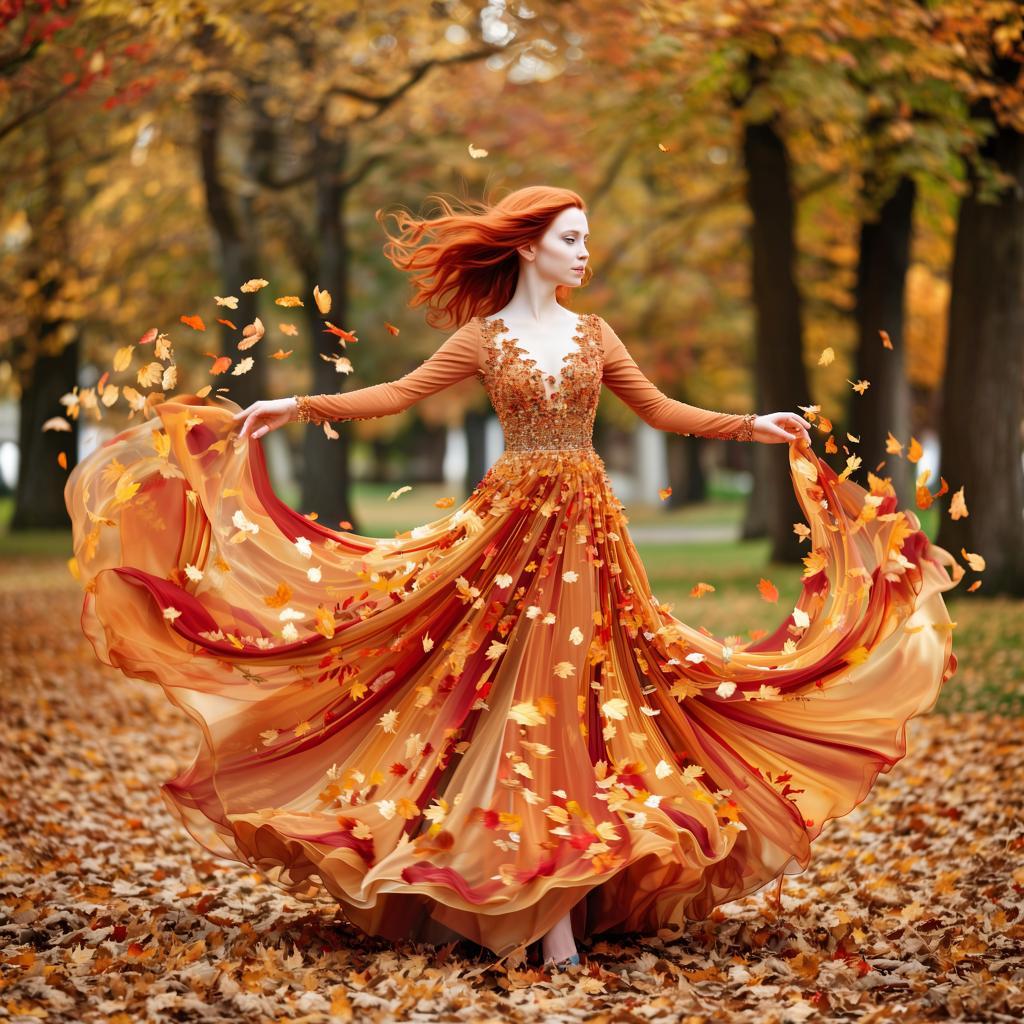 Осень - рыжая подружка