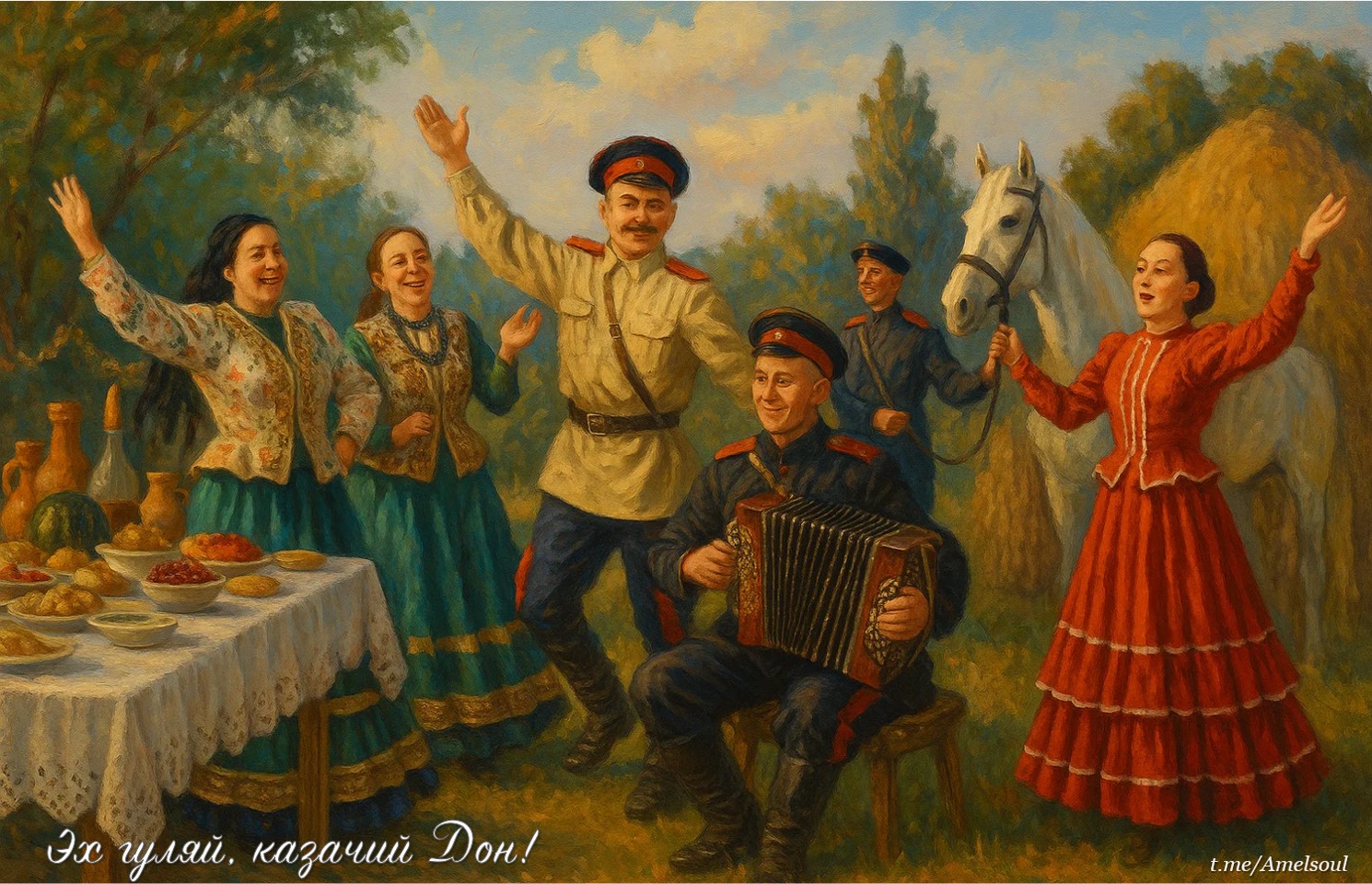 Эх гуляй, казачий Дон!