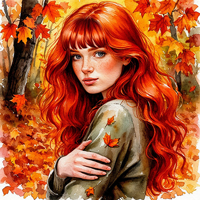 Осень держит мою ладонь