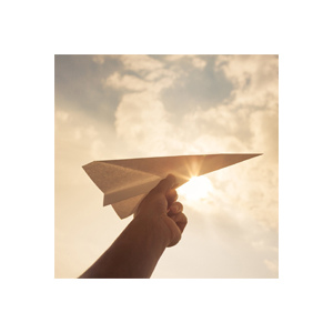 Бумажный самолётик