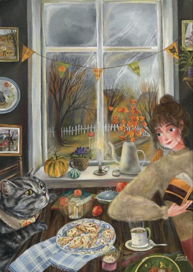 Каждый миг - Любовь. Иллюстрация Е. Кузнецовой