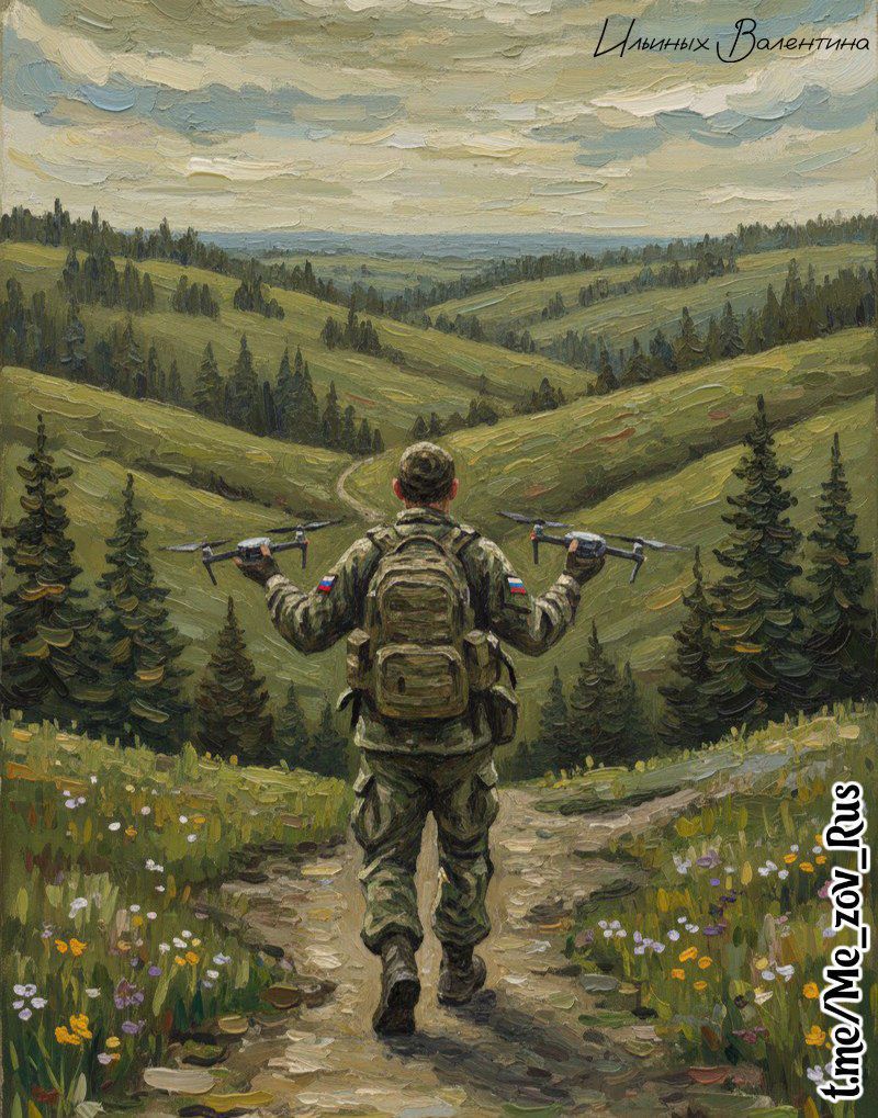 Младшему брату на СВО от сестры!