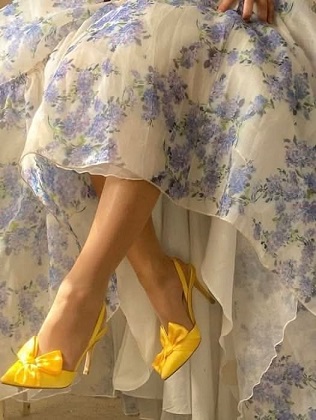 Шифоновое платье