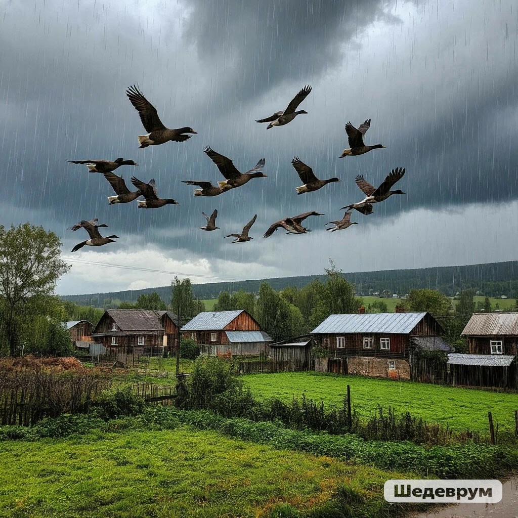 Дождик сеет...