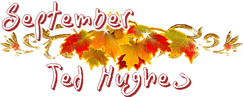 Сентябрь. перевод по мотивам тед хьюз