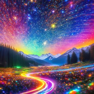 Где звёзд мерцает россыпь